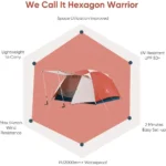 2-3 Person Instant Pop-Up Tent – Waterproof & Wind-Resistant Outdoor Shelter - Image 2