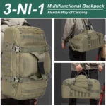LQARMY Molle Tactical Backpacks – 30L / 50L / 80L Outdoor Mountaineering & Duffel Bags for Hiking, Camping & Travel - Image 3
