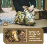 OneTigris Military Camo Mummy Sleeping Bag – 0–15°C Ultralight Outdoor Sleep Bag for Adults - Image 2