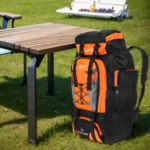 80L Mountaineering Backpack Large Capacity Travel Backpack Adjustable Strap Mountain Climbing Rucksack for Outdoor Sports - Image 4