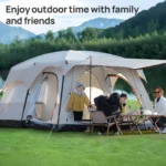 3-6 Person Outdoor Camping Tent – Sunscreen, Anti-Mosquito, Portable Shelter - Image 6