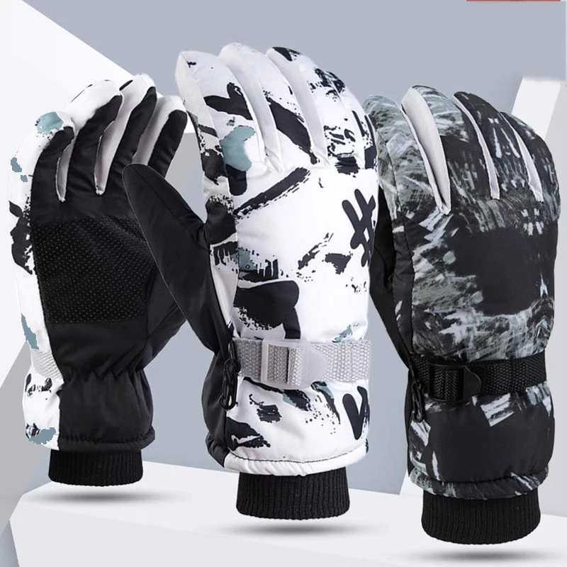 kf-S165c9cb774a247448c5f57eba9adc0beT Waterproof Thermal Ski Gloves – Insulated Snow & Riding Gloves (Unisex) - Image 1