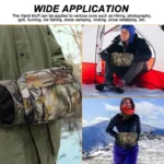 Insulated Hand Warmer Muff – Fleece Hunting Pouch with Storage Pocket - Image 3