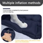 10cm Thick Inflatable Camping Mattress – Insulated Winter Sleeping Pad for Outdoor Adventures - Image 7