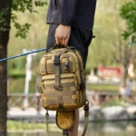 Men's Fashion Shoulder Bag, Fishing Bag, A backpack that is suitable as a gift - Image 3