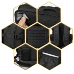 25L Tactical MOLLE Backpack – Outdoor, Hiking, Fitness & Survival Bag with Dual Cup Holders for Men & Women - Image 5