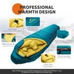 Naturehike Snowbird 650FP Down Mummy Sleeping Bag – Ultralight Cold-Weather Bag for Adults - Image 4