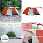 2-3 Person Instant Pop-Up Tent – Waterproof & Wind-Resistant Outdoor Shelter