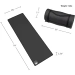 Foam Camping Sleeping Pad – 1.25" Waterproof Lightweight Sleep Mat with Carry Straps - Image 3