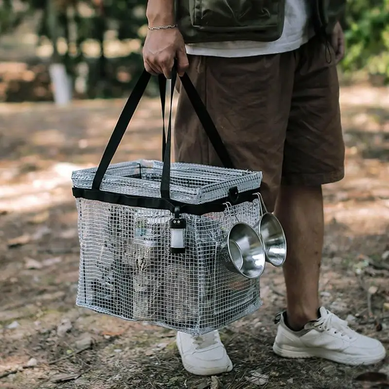 kf-S69afbc23198e44d18686ee0b7c97540bY Folding Outdoor Camping Storage Bag – Waterproof Firewood Organizer & Military Pouch for Travel and Supplies - Image 1