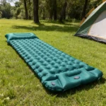 10cm Thick Inflatable Camping Mattress – Insulated Winter Sleeping Pad for Outdoor Adventures