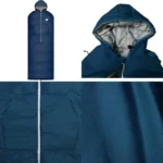 Wearable Sleeping Bag – Full-Body Cold Weather Sack with Dual Hood, Sleeves & Pockets