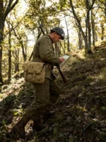 WW2 US Army M1936 Canvas Messenger Bag – Vintage Tactical Musette Satchel & Crossbody Haversack - Image 5