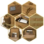 45L Tactical Backpack for Men – Outdoor Camping, Hiking, Survival & Travel Rucksack - Image 5