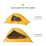 Quick 1-Person Dome Camping Tent – Instant Setup with Rainfly - Image 6