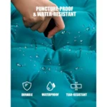 Double Inflatable Camping Sleeping Pad – Extra Thick Self-Inflating Mat with Built-In Foot Pump - Image 3