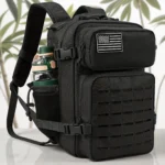 25L Tactical MOLLE Backpack – Outdoor, Hiking, Fitness & Survival Bag with Dual Cup Holders for Men & Women