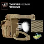 Waterproof Military Tactical Drop-Leg Pouch – Type B Thigh Bag for Outdoor, Hiking, Cycling & Bike - Image 6