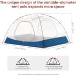 2-3 Person Instant Pop-Up Tent – Waterproof & Wind-Resistant Outdoor Shelter - Image 4