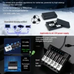 HG08 Pro Rechargeable Heated Gloves – Waterproof Touchscreen Winter Performance Gloves - Image 3