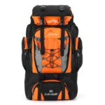 80L Mountaineering Backpack Large Capacity Travel Backpack Adjustable Strap Mountain Climbing Rucksack for Outdoor Sports - Image 2