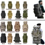 80L / 100L Mountaineering & Tactical Backpack – Large Outdoor Hiking, Camping & Travel Bag - Image 3