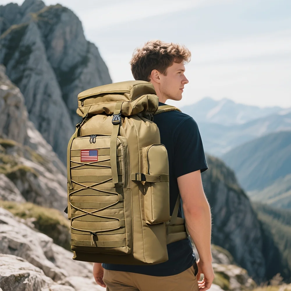 kf-Sb68effd1a17646e9a14950083adc277bv Camouflage Waterproof Travel Backpack – Large Capacity Hiking & Mountaineering Bag for Men - Image 1