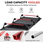 XL Camping Cot for Adults – Portable Folding Bed, Ultra-Stable Sleep Cot Supports 400 lbs - Image 5