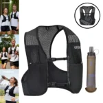 UTOBEST 2-Pack 3L Outdoor Hydration Vest – Includes 500ML TPU Water Bottle.