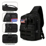 Men's Fashion Shoulder Bag, Fishing Bag, A backpack that is suitable as a gift - Image 6