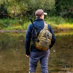 Men's Fashion Shoulder Bag, Fishing Bag, A backpack that is suitable as a gift