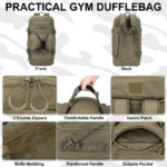 LQARMY Molle Tactical Backpacks – 30L / 50L / 80L Outdoor Mountaineering & Duffel Bags for Hiking, Camping & Travel - Image 6