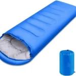 Envelope-Style Sleeping Bag with Cap – Adult Camping Bag 5–20°C, 210×75cm