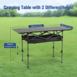 Ultralight Folding Outdoor Table – Roll-Up Rectangular Table with Carrying Bag for Camping, Fishing & Sports Events - Image 5