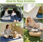 Lightweight Quilted Cot Mattress – 75"x30" Camping & RV Sleeping Pad - Image 3