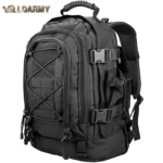LQARMY 60L Military Tactical Backpack – Expandable Army Assault Rucksack with MOLLE for Hiking, Travel & 3-Day Outdoor Adventures