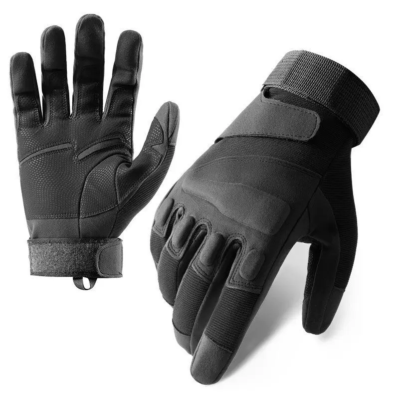 kf-Sefc5dfc43de24d16b0e99184a627e5adL Men’s Tactical Winter Gloves – Touchscreen, Knuckle Protection & Cold Shield - Image 1