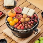 Charcoal BBQ Tabletop Grill – Stainless Steel Portable Outdoor Stove - Image 3