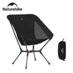 Naturehike Ultralight Folding Camping Chair – Aluminum Alloy Portable Chair for Hiking & Fishing, 200kg Load